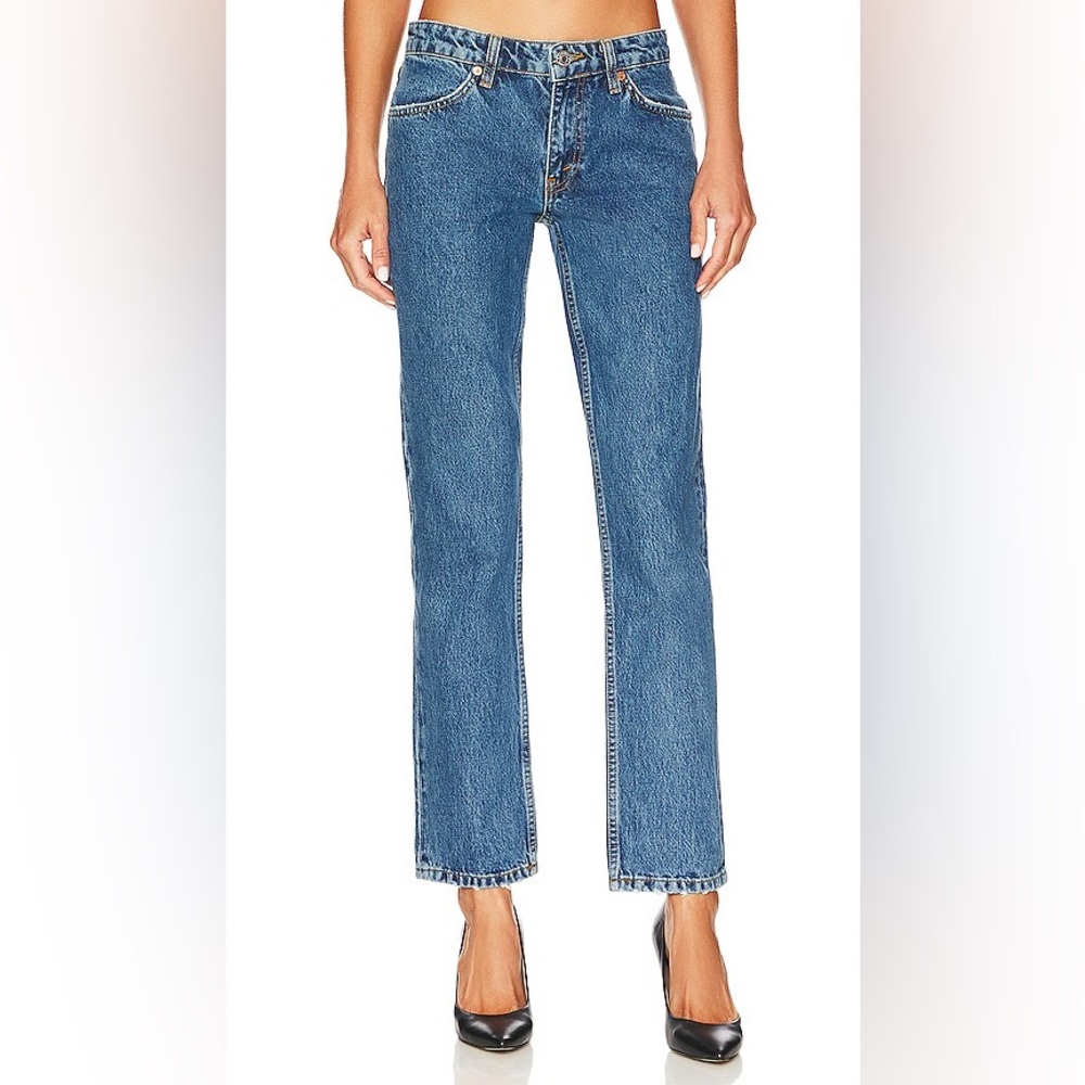 RE/DONE Originals 70s Low Rise Straight Jeans